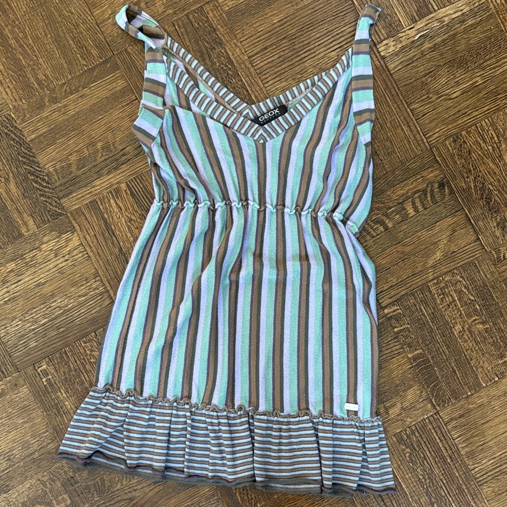 Geox italian Multicolor Striped Sleeveless top